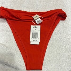 L*Space Red Bikini Bottom